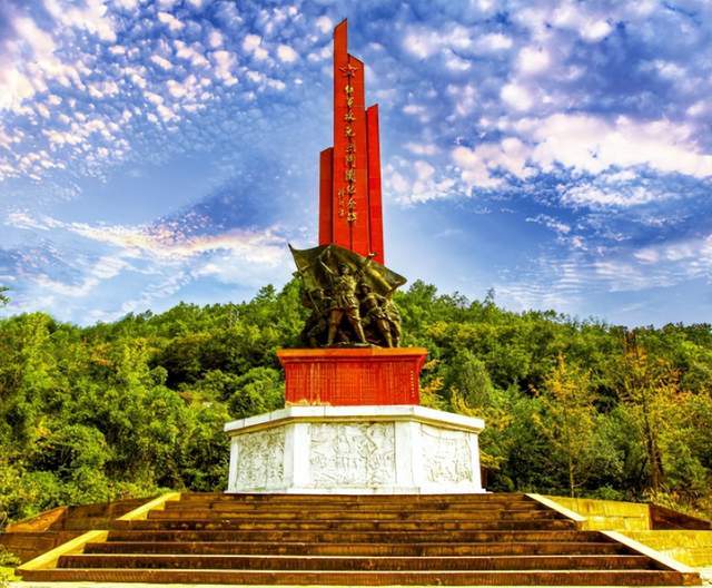 作为四川省40个红色旅游经典景区之一剑门关景区红色旅游资源富集景区