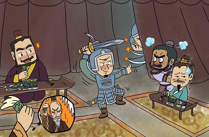 楚汉之争:杀气满满的鸿门宴,刘邦成功逃脱,项羽为什么没杀刘邦_樊哙