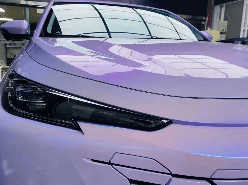 长安uni-k改色膜一姐pet银幻紫~_搜狐汽车_搜狐网