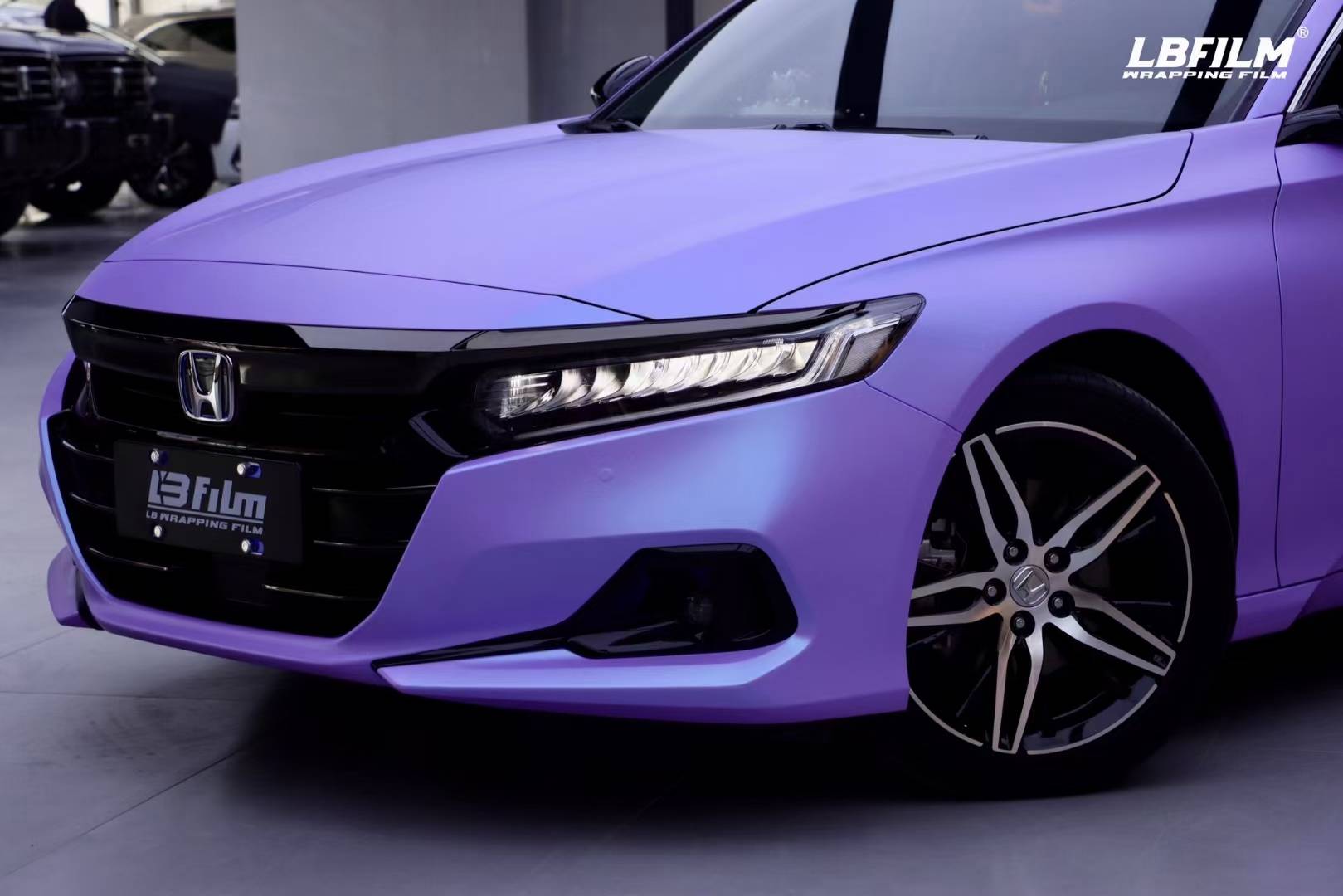 本田雅阁lb改色膜梦幻极光蓝,优雅静谧_搜狐汽车_搜狐网