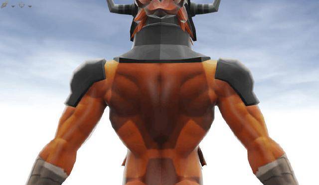 21年后首次看到战斗暴龙兽卸甲后的模样让人无法拒绝的肌肉龙人_造型