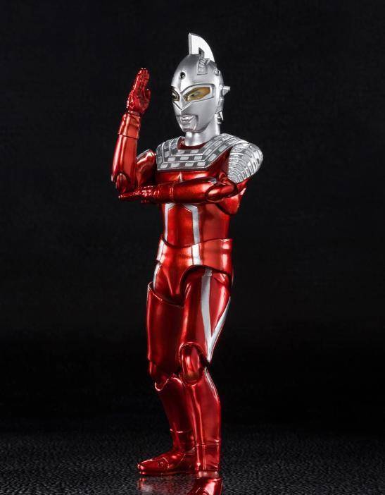 奥特赛文55周年纪念电镀版手办公开建议等后续的真骨雕_规格_披风