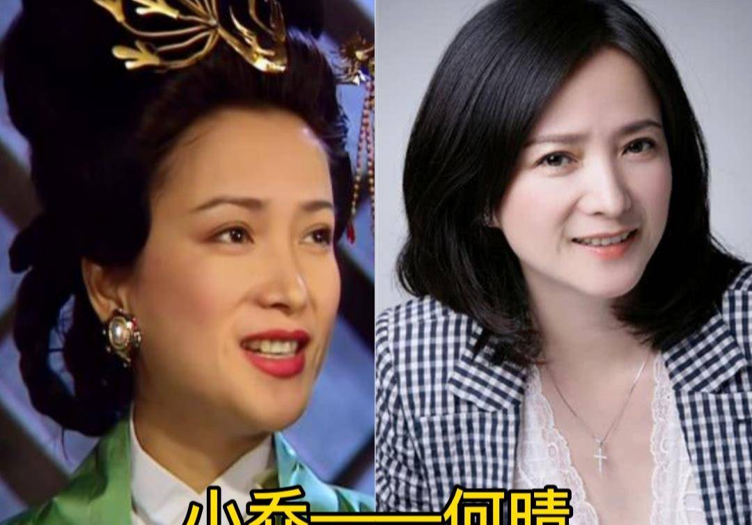 94版《三国演义》六大美人今昔对比,何晴与陈红谁更胜一筹_史兰芽