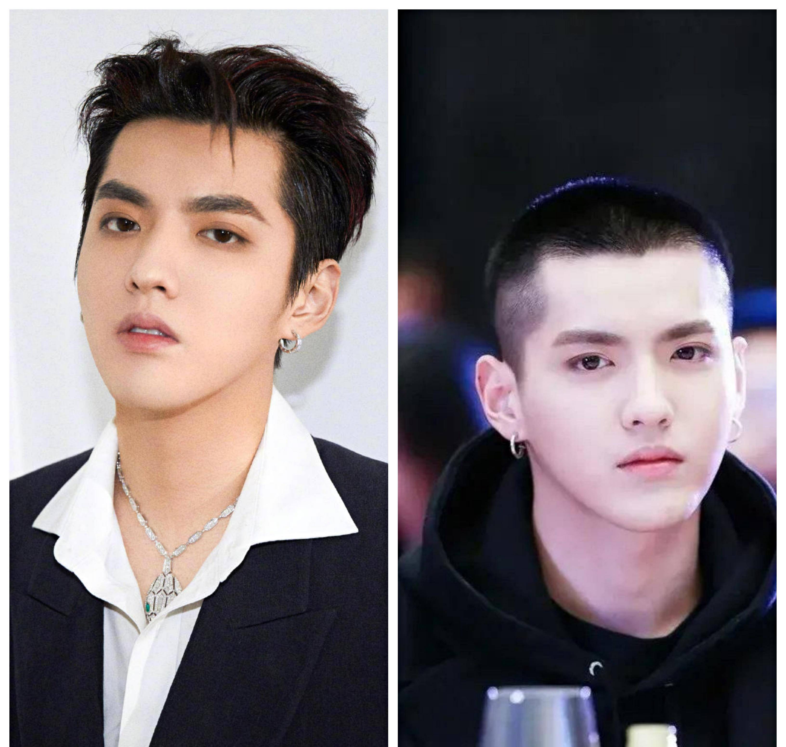02:吴亦凡近日,郭麒麟以寸头的造型出席活动,从照片中可以看出郭麒麟