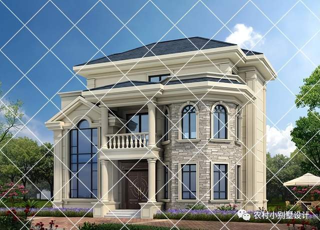 20套带八角窗设计的三层别墅,漂亮外形,就足够让人喜欢_生活_造型