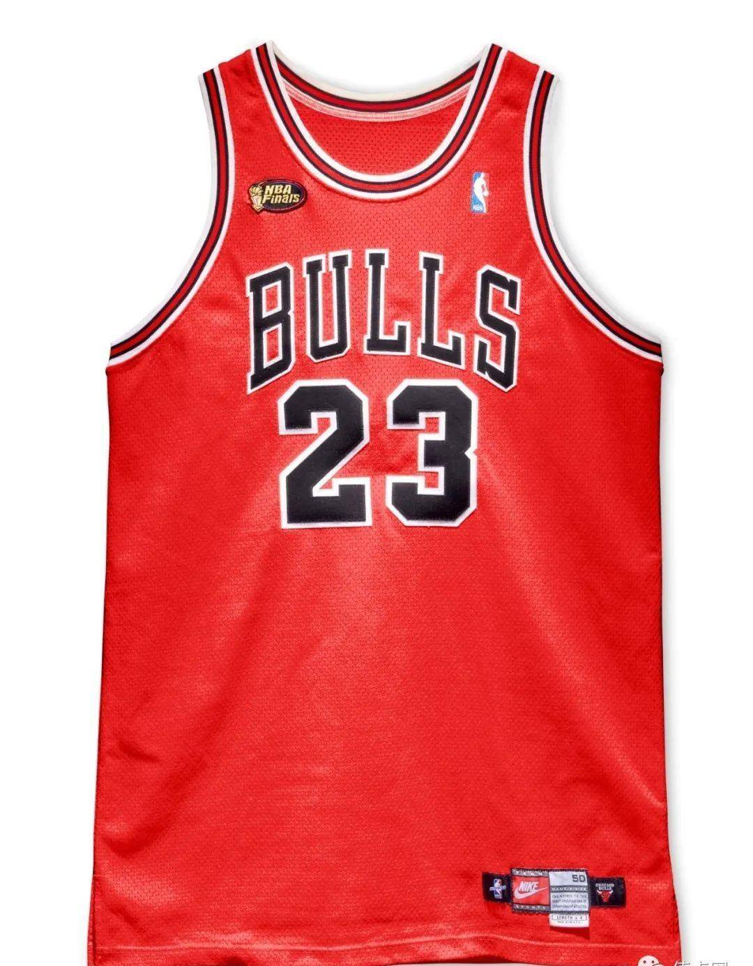 2022拍卖之最|乔丹公牛总决赛战衣 rmb 6,990万成交刷新双纪录_球衣
