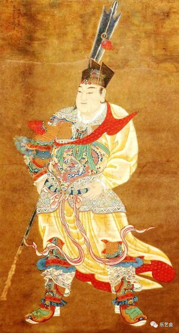 老赵聊二郎花钱系列10:水陆画中的二郎神_壁画_供养_菩萨