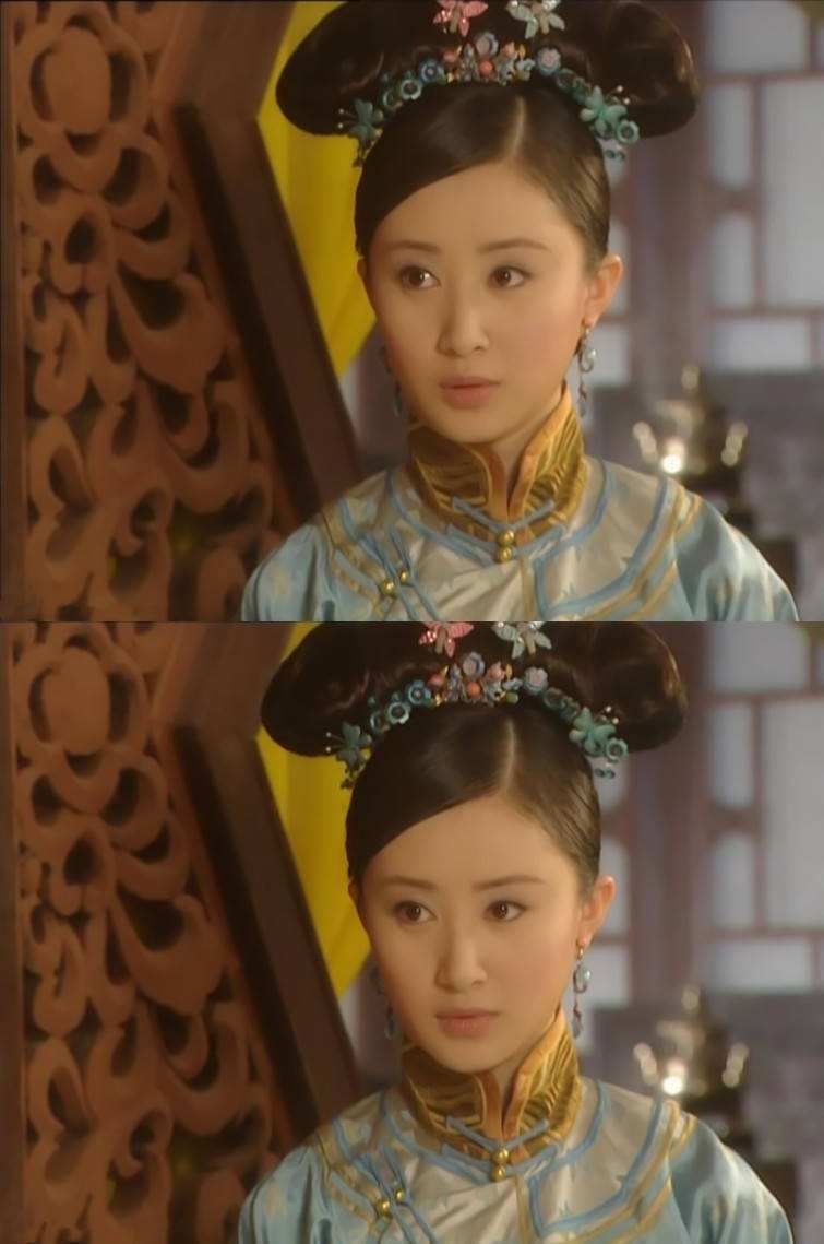 舒畅出演的董鄂妃是在《孝庄秘史》中,只不过舒畅扮演的董鄂妃是成年
