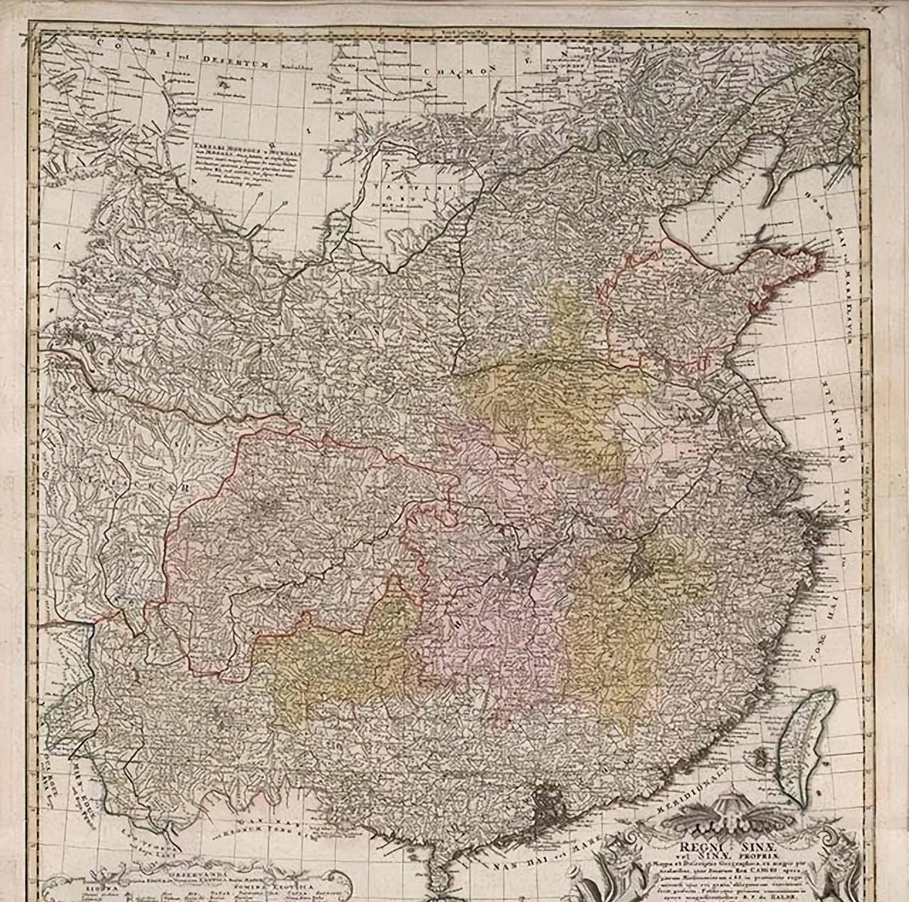 还记得德国送给中国的地图吗?