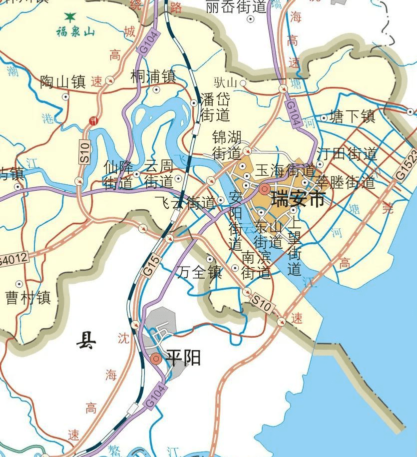 浙南小城瑞安市经济发达