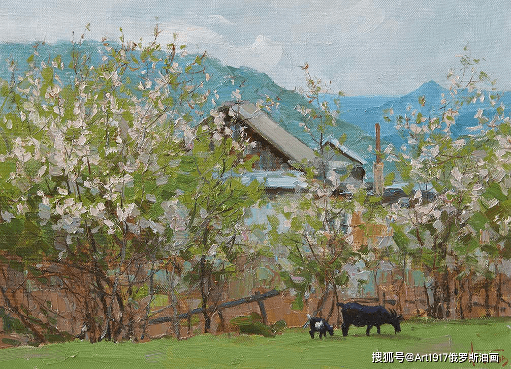 俄罗斯油画欣赏 | 2月4日立春,这么多跟春天有关的油画,来看看~_cm