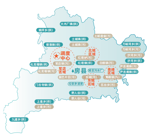 房县地图 行政区划图片