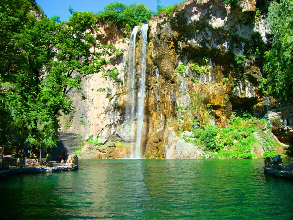 河北旅游:走进红色老区平山沕沕水(图)_冯赣勇_摄影_瀑布