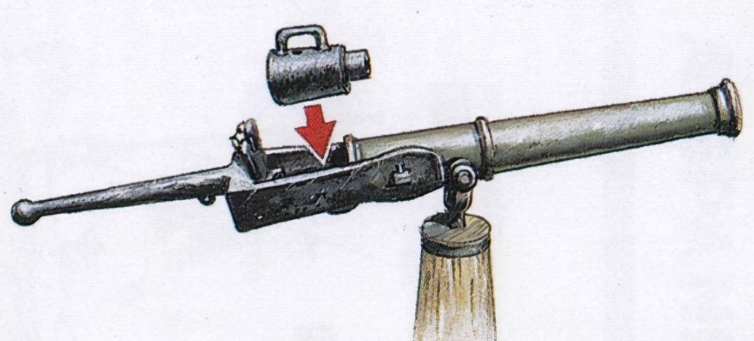 这把枪是单发的火铳并不能与戴梓的连珠火铳相提并论,可是当时的康熙