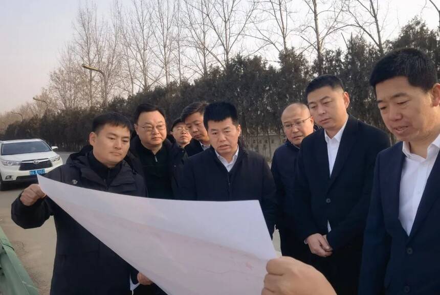 陕建华山路桥集团董事长张伟一行深入重点项目调研推进工作_建设