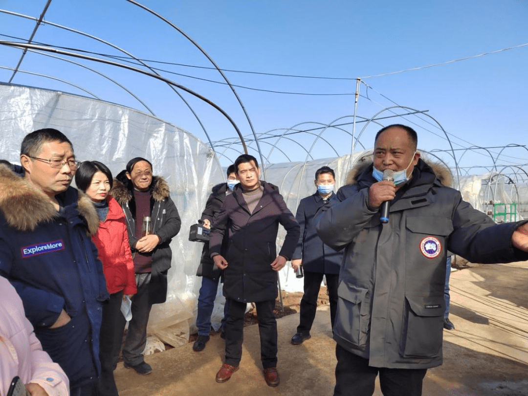 光山县十里镇召开食用菌产业现场观摩会_种植户_农户_进行