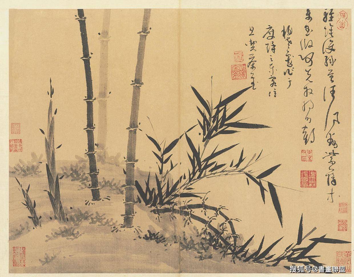 中国5000年绘画史—— 元四家、元六家_赵孟頫_山水画_影响