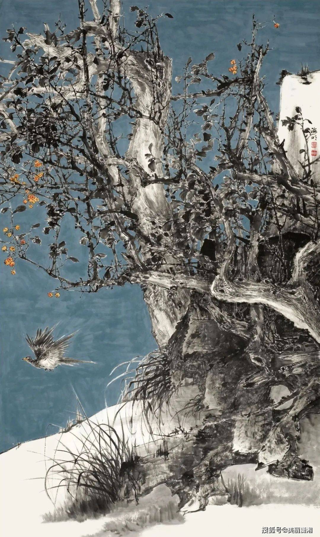 长沙市花鸟画家协会·与物为春——2023迎春网络邀请展_湖南_天津