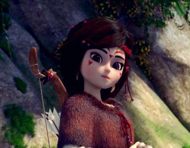 最后一位就是纳雅了,在《熊出没之奇幻空间》中,光头强为了得到传说中