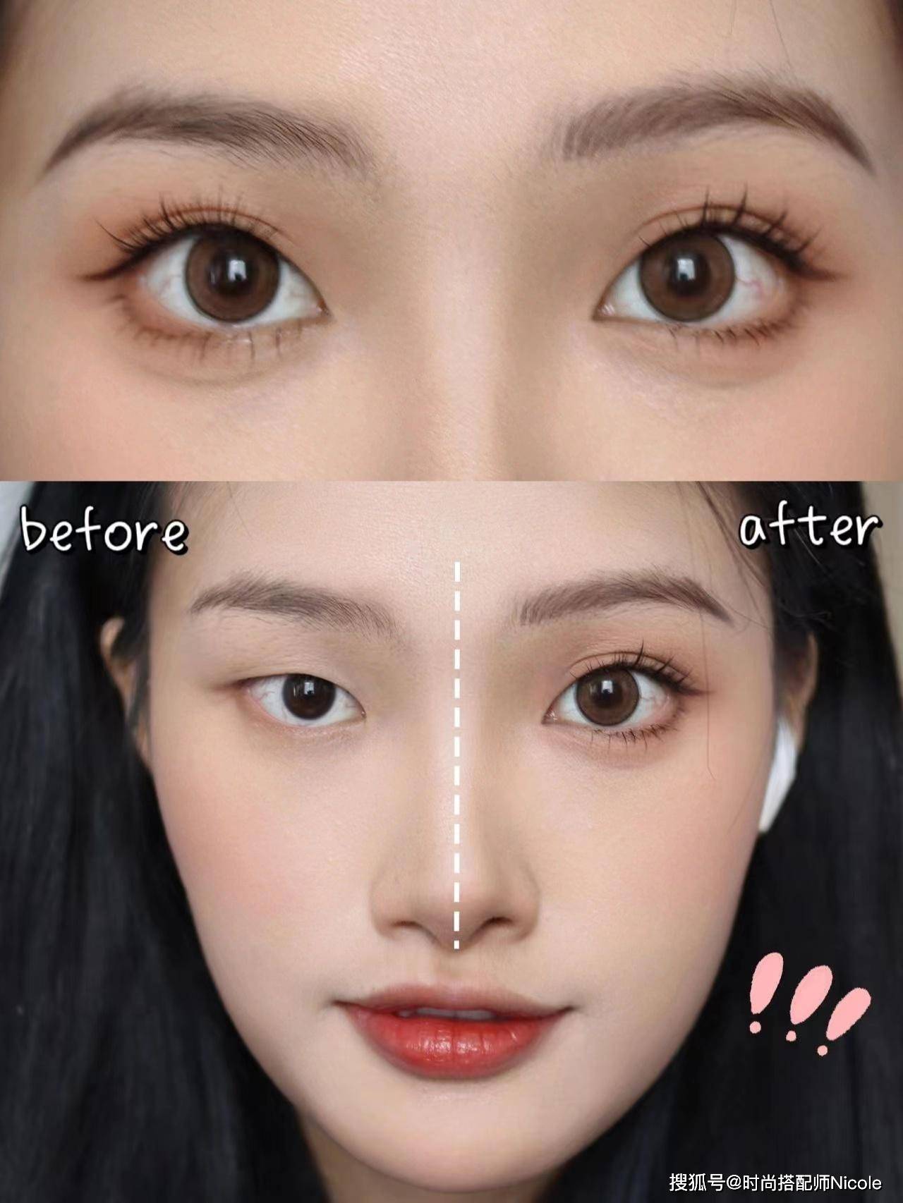 再次提醒:这才是淡妆的正确画法,简单4步骤,漂亮还提气色_自然_眼线