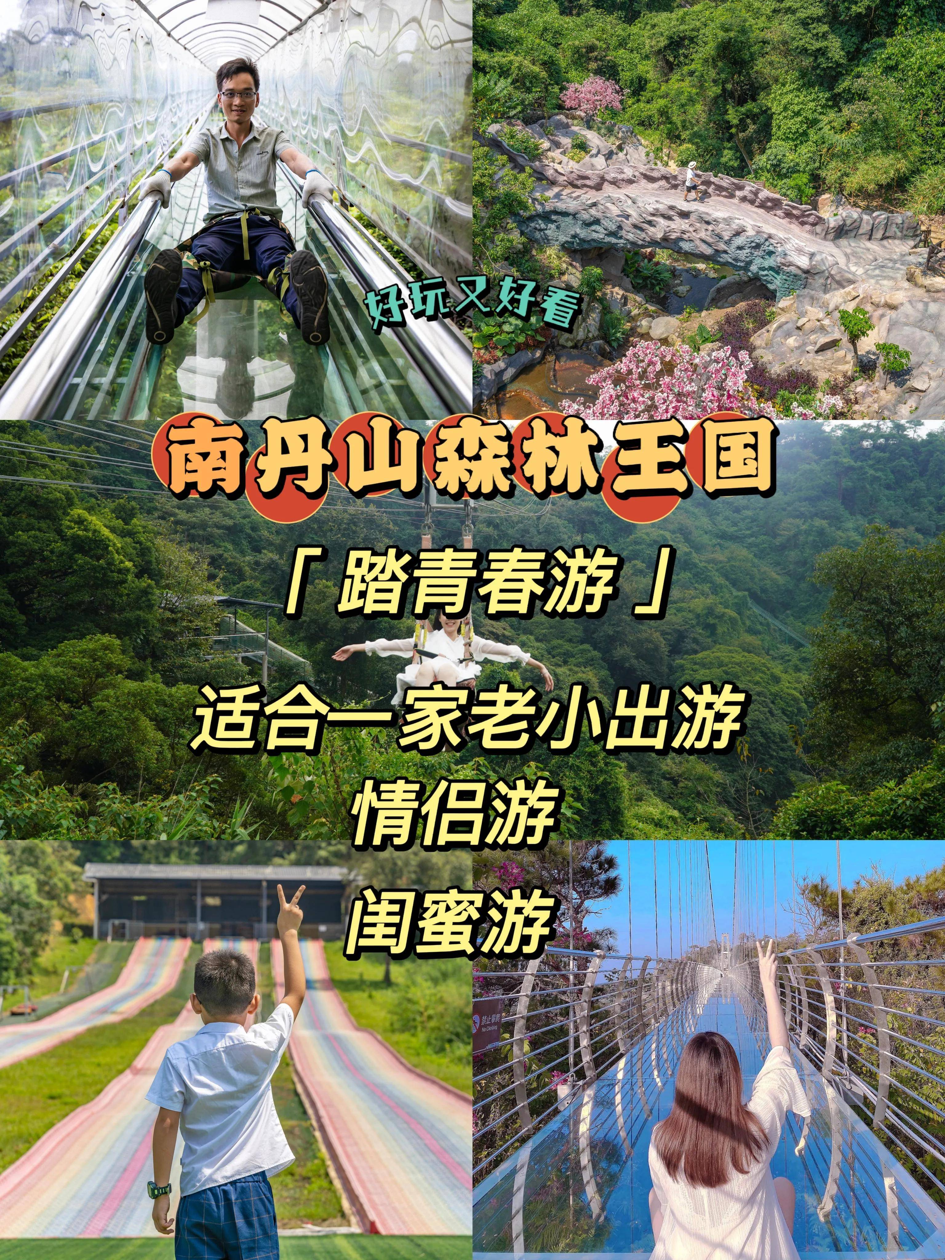 佛山南丹山丛林王国｜春暖花开，我们一路去春游吧