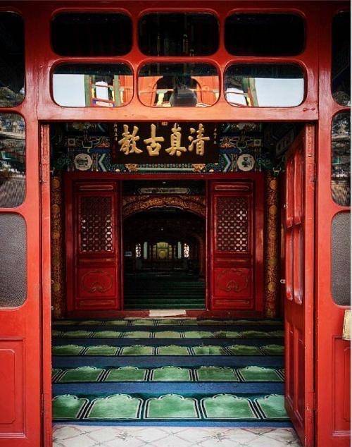(12),济宁东大寺,为伊斯兰教清真寺,坐落在山东省济宁市小闸口上河西