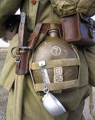 八路军最喜爱的战利品之一 直到抗美援朝时依然有部队在使用_水壶