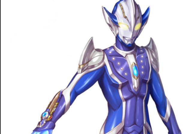 黑田绘制的希卡利奥特曼,普通形态有贵族风范,披风彰显王者气质_作品