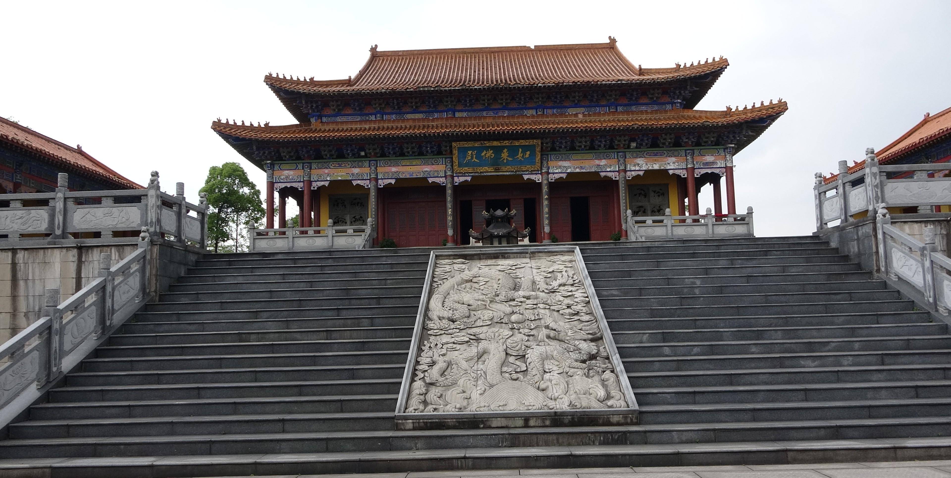 国家aaaa级风景旅游区湖南岳阳圣安寺_寺院_南湖_佛教