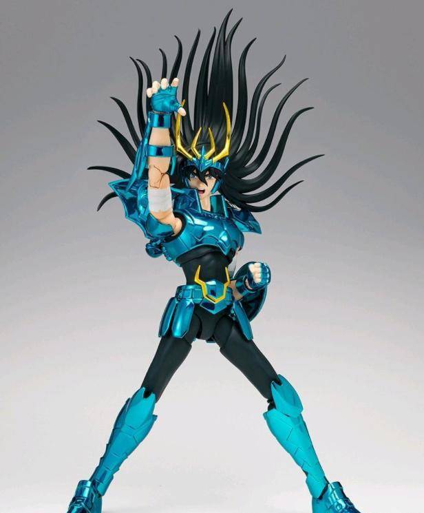 圣斗士圣衣神话ex天龙座紫龙官图公开配件过于完美超帅气的散发_剧中_