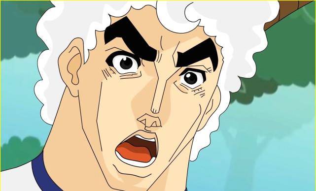 崩坏的喜洋洋画风,变成了jojo格调,魔鬼身材,尖下巴留下心理阴影_动漫