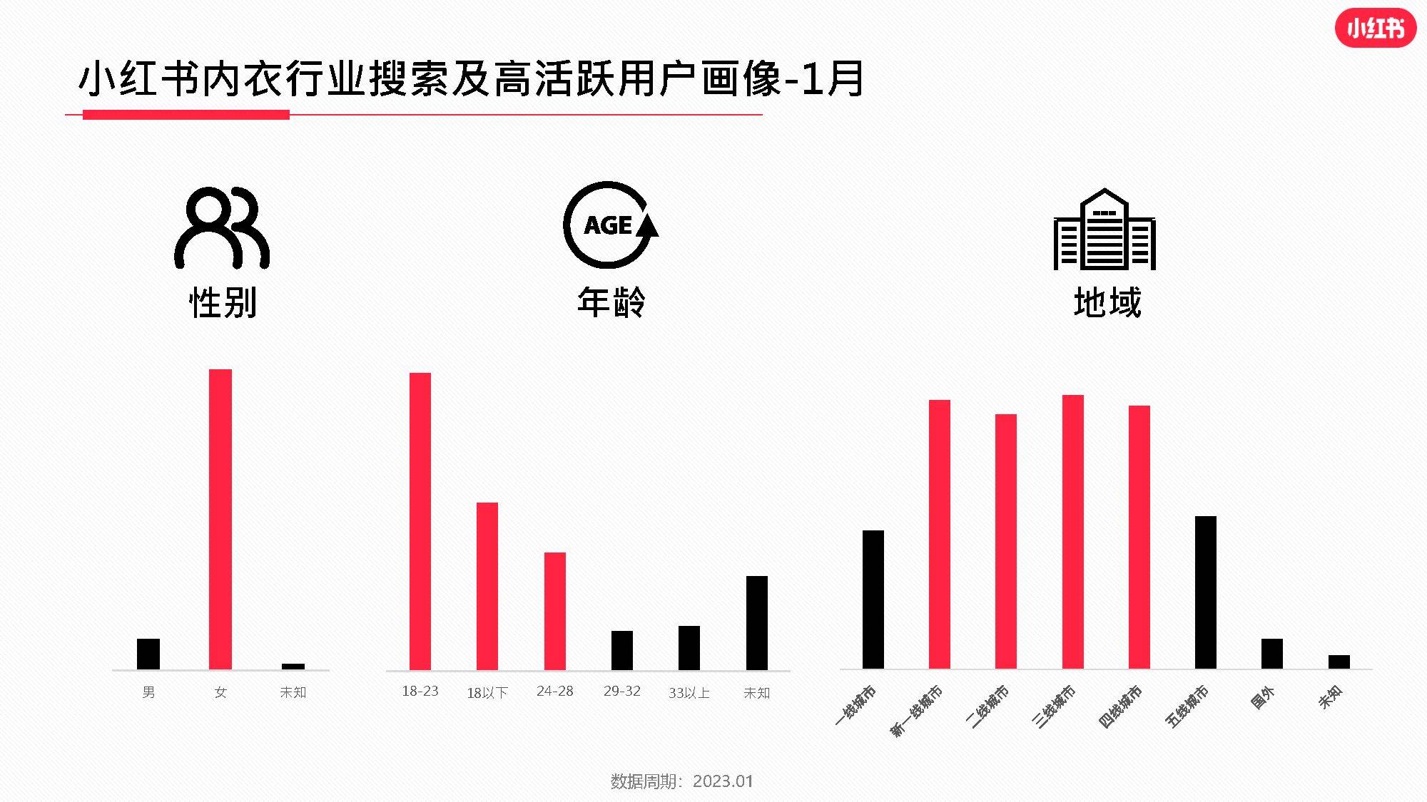 小红书内衣行业月报2023年1月（附下载）