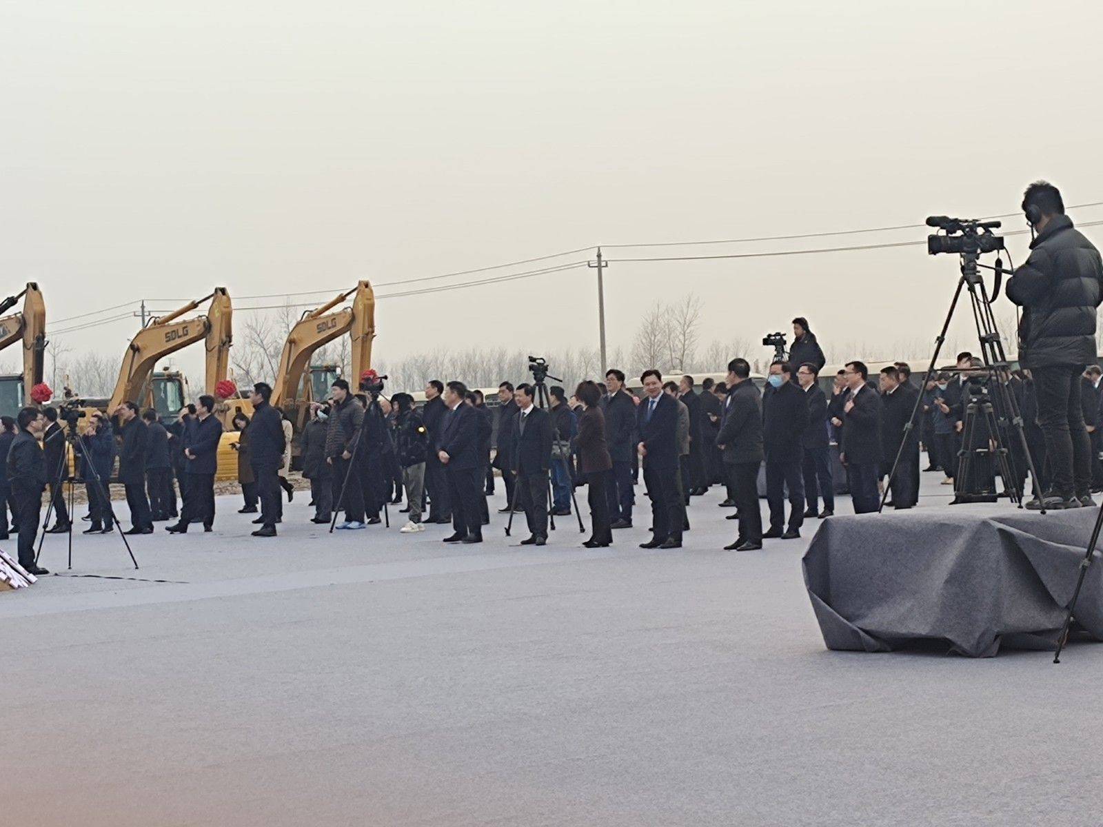 淮安挪动圆满保障中国巨石涟水项目启动仪式