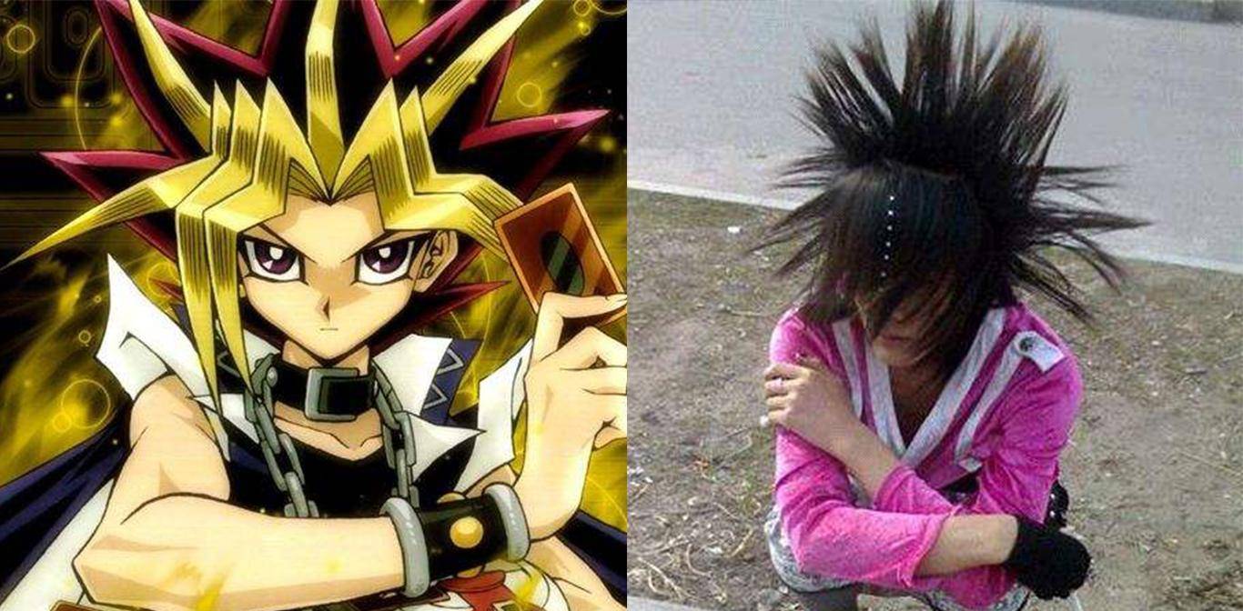 动漫中的杀马特,《火影》葬爱家族齐聚,《龙珠》一言不合就染发_发型