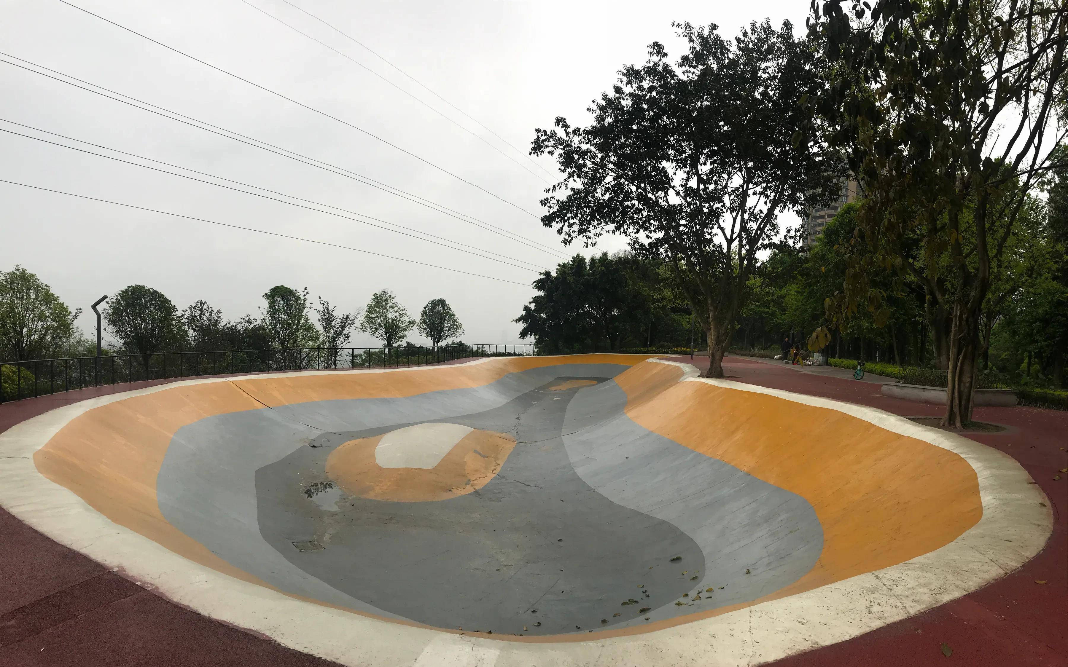 不负好春光,重庆有一座山地运动公园,是周末玩耍的好地方_新区_两江