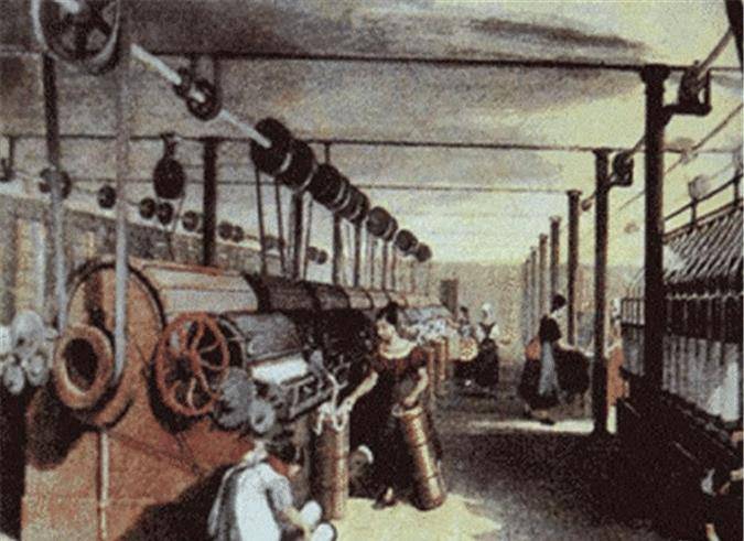 16世纪纺织业手工工场图片