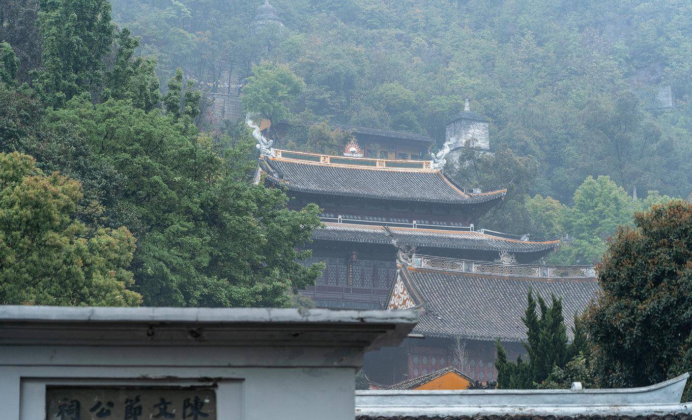 温州踏青|寻访秀美仙岩的人文美景_陈文节_公祠_梅雨