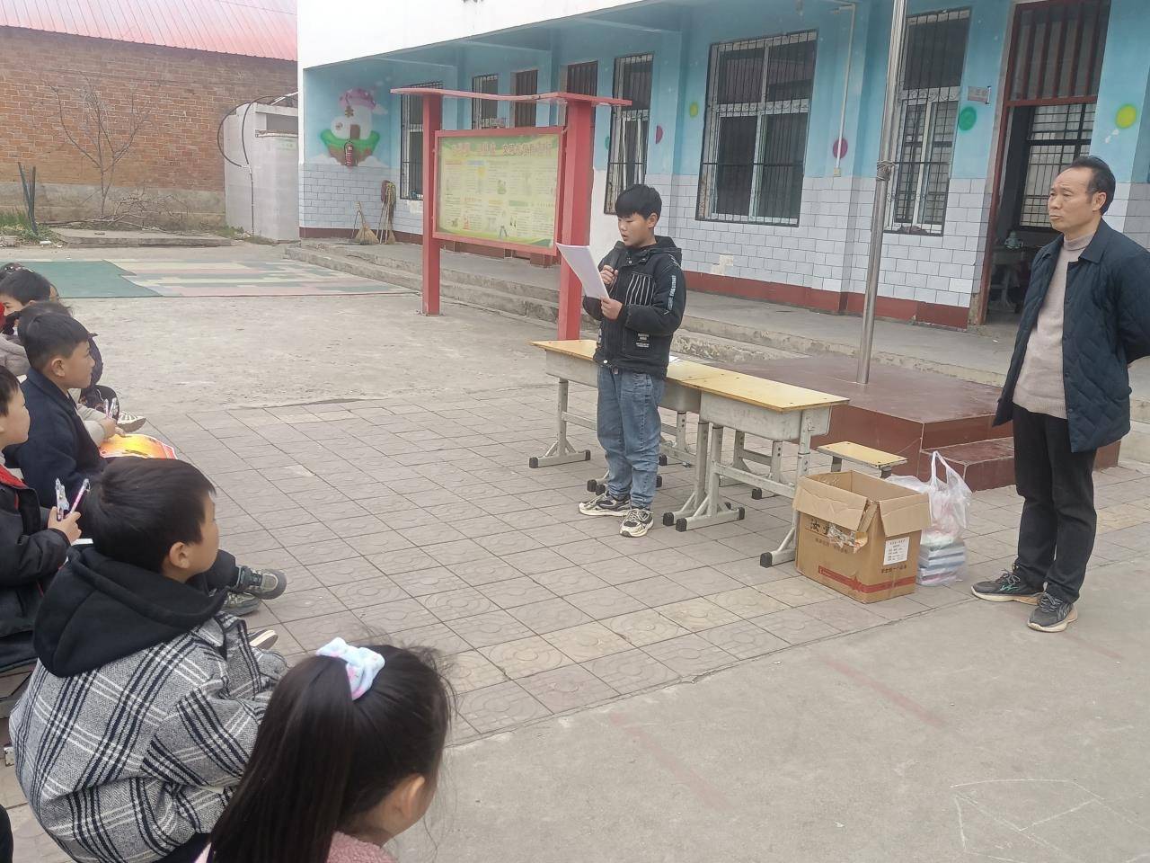 南召县乔端镇水晶河学校举行上学期终考总结表彰大会_考试_同学_方法