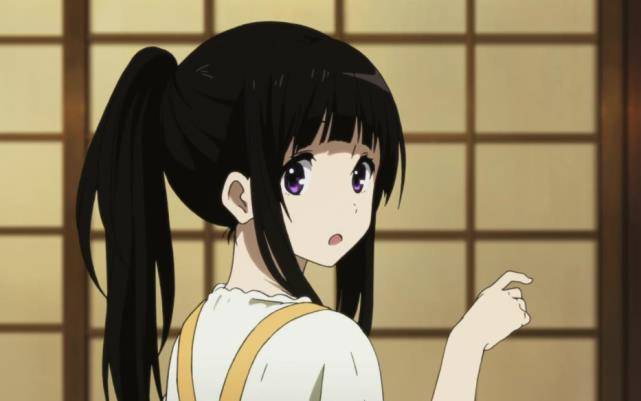 盘点动漫中几个黑长直的女生,你喜欢哪个?_桂言叶_角色_事情