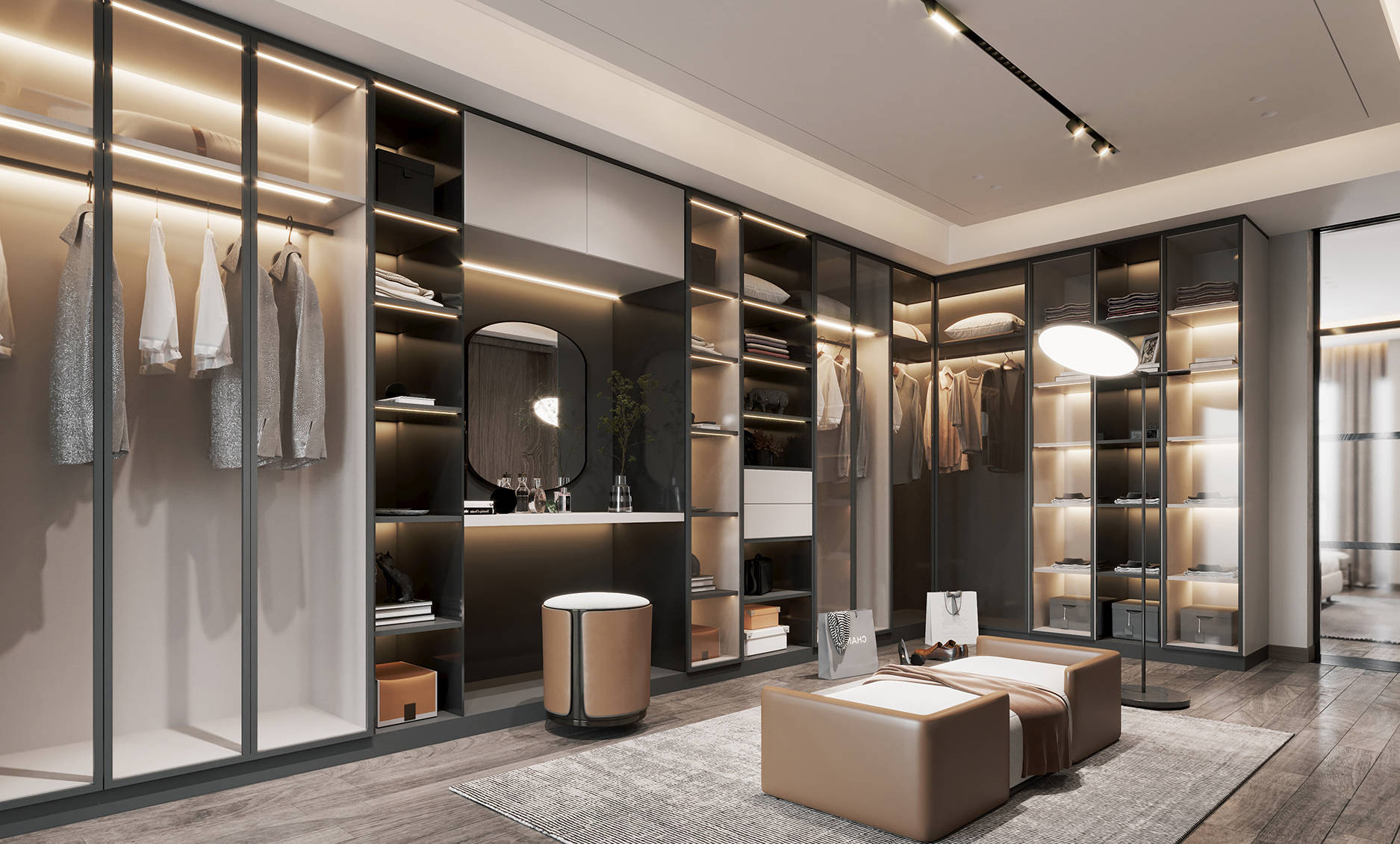 女神节快到了,要不要送个美丽且时尚的衣帽间给自己?