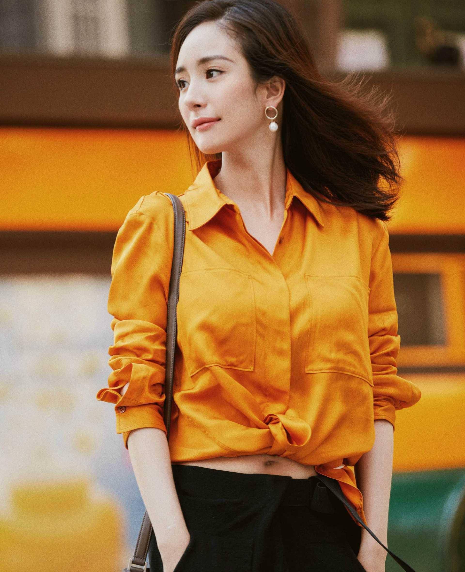 以杨幂为例,解析春季型人的用色规律_色彩_明度_测试