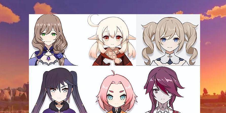 原神:让你整活,没让你直接创死官方,当女角色去掉头饰莫娜好丑_感觉