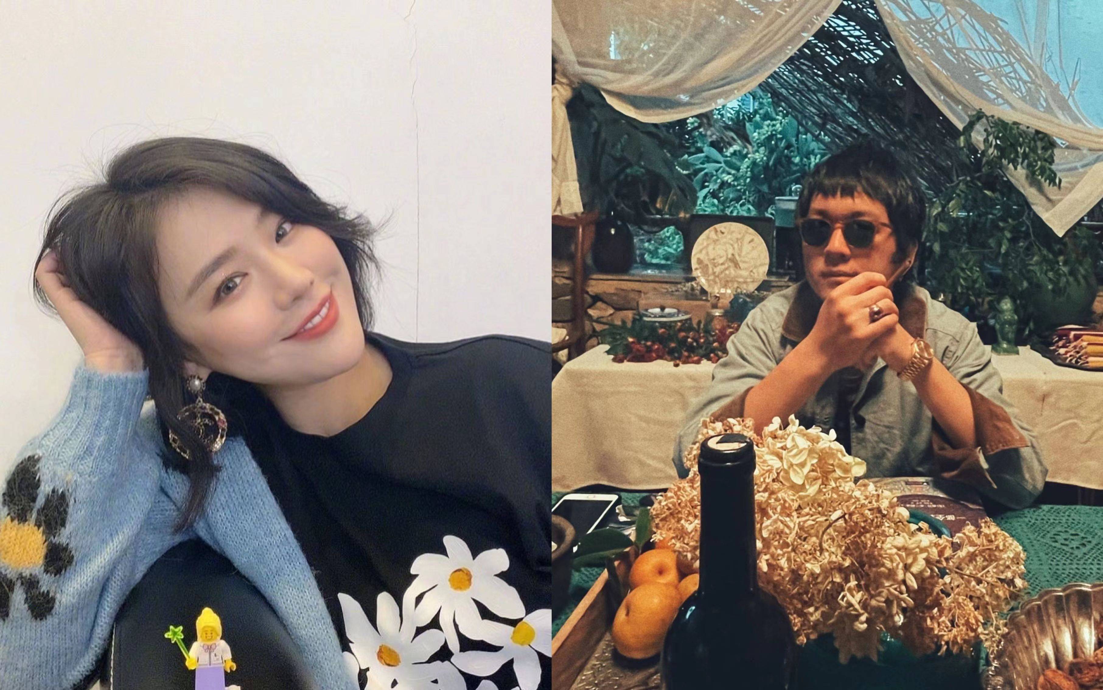 马思纯张哲轩香港音乐节秀恩爱,两人亲密搭肩开心大笑,爱得炽热_男友