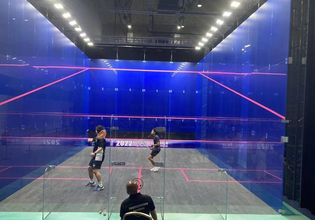 杭州国博壁球馆首迎赛事检验,国青队成员也来了