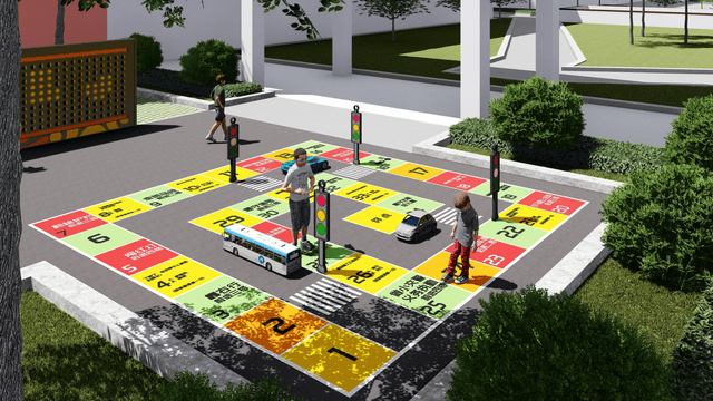 "活"的景观 "活"的教育——校园文化互动景观小品建设_知识_音乐_自然