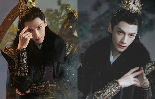 澹台烬的10套衣服,绿色周皇难驾驭,黑色毛领太帅了_罗云熙_风格_特辑