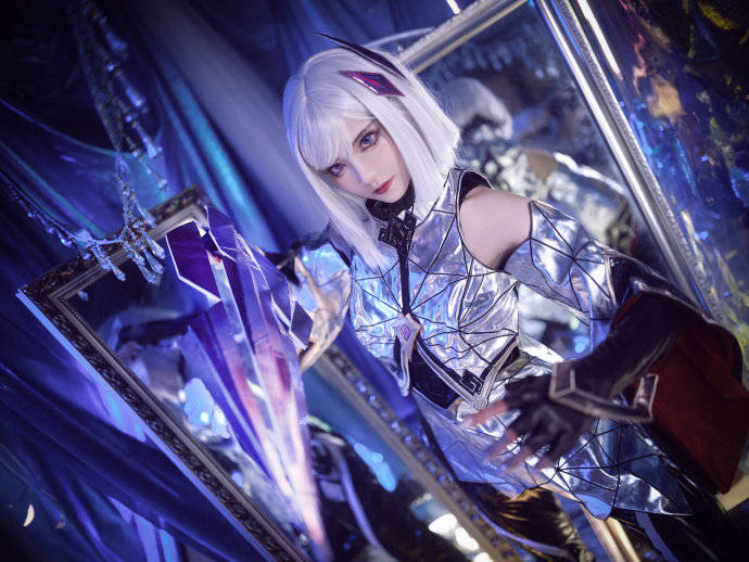 cos:王者荣耀东方镜cosplay正片18p-君珺un_伊喵_白嫖_部落