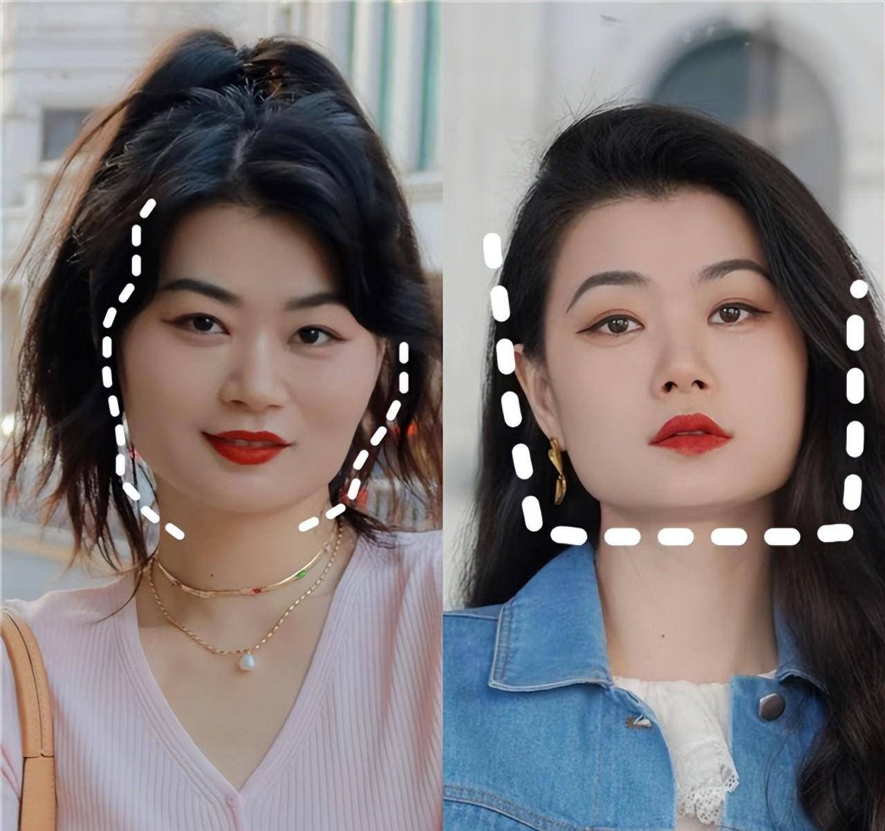 今年火了一种发型,叫"遮额不遮脸",青春洋气又显脸小,好美_脸型_刘海