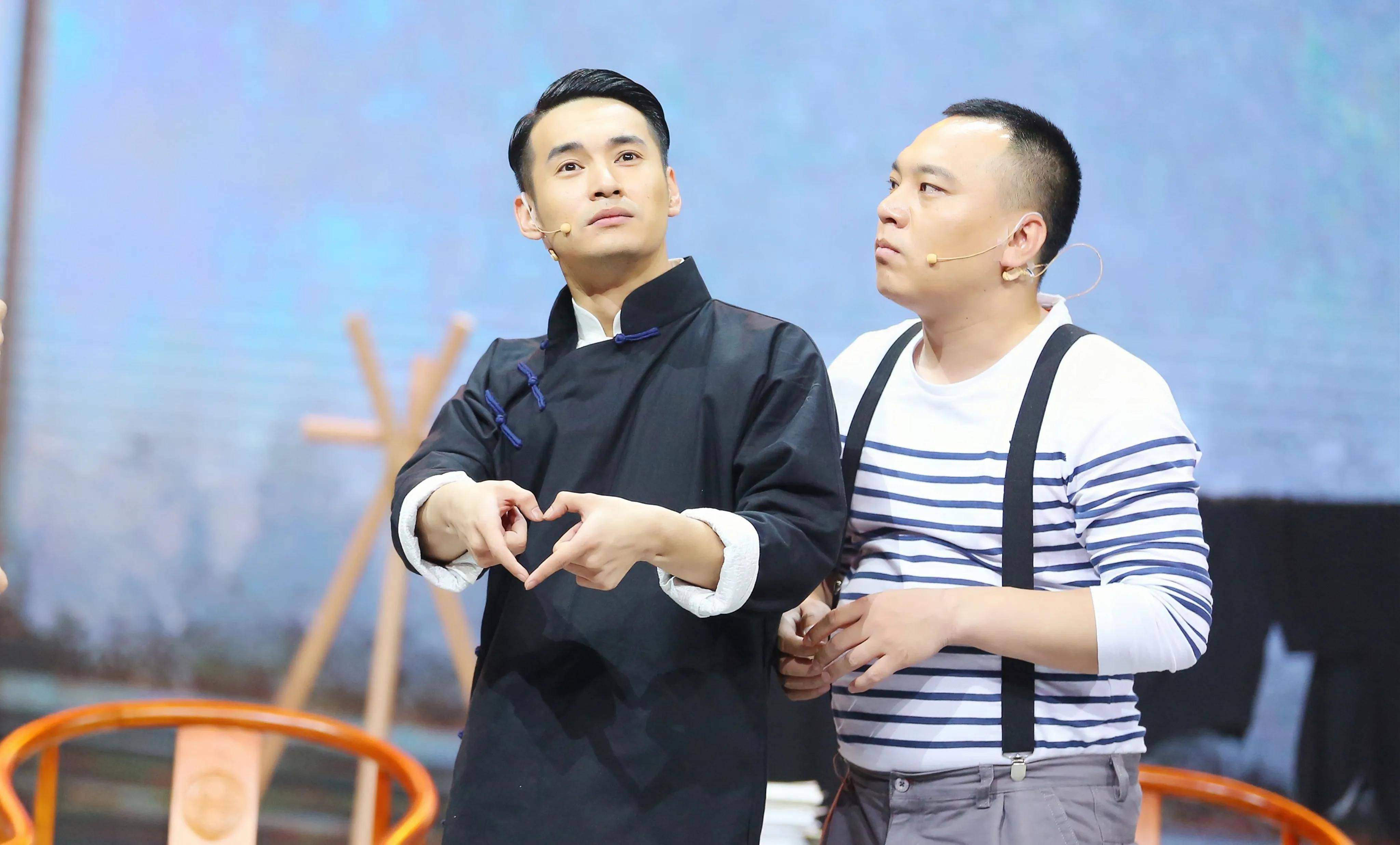 喜剧演员文松成名后娶了自己美女搭档刘美钰,先结婚后培养感情_文松一