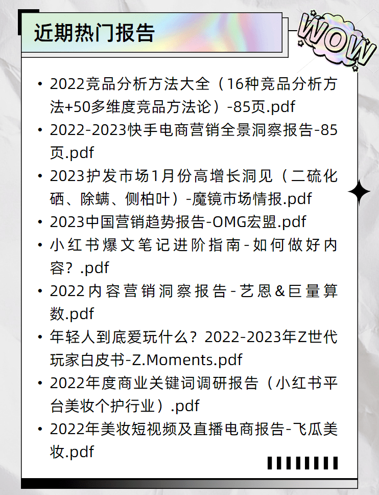 2023年2月短视频及曲播电商营销陈述（附下载）